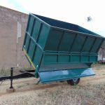 4.5 Ton Side Tipping Silage Trailer