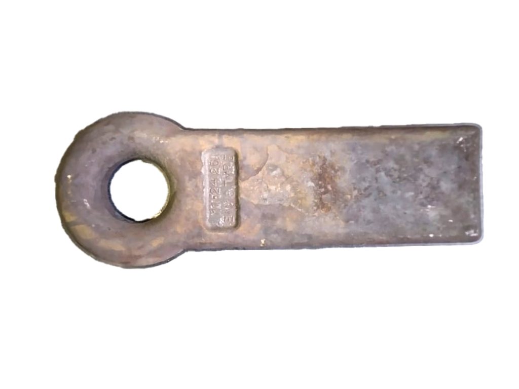 Flat Weldable Hitch 12 Inch x 90mm x 40mm Heavy Duty 50mm Eye